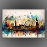 Grunge Cityscape 1pc 24x36 (Pre-Order)