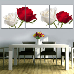 Red and White Roses (030-D)
