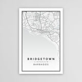 Bridgetown Barbados (12x18)